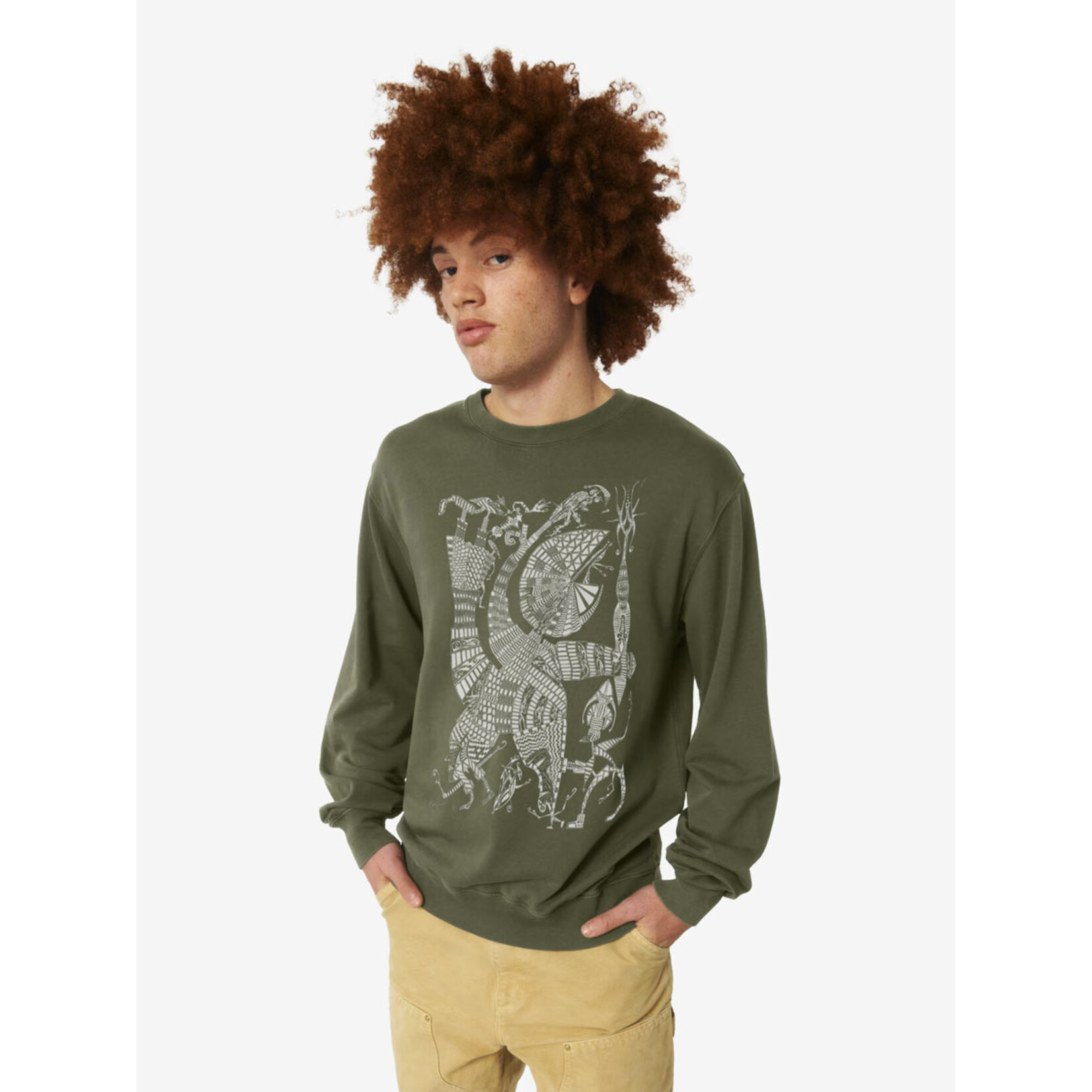 TRIBAL SHAMAN  SWEATER - VINTAGE