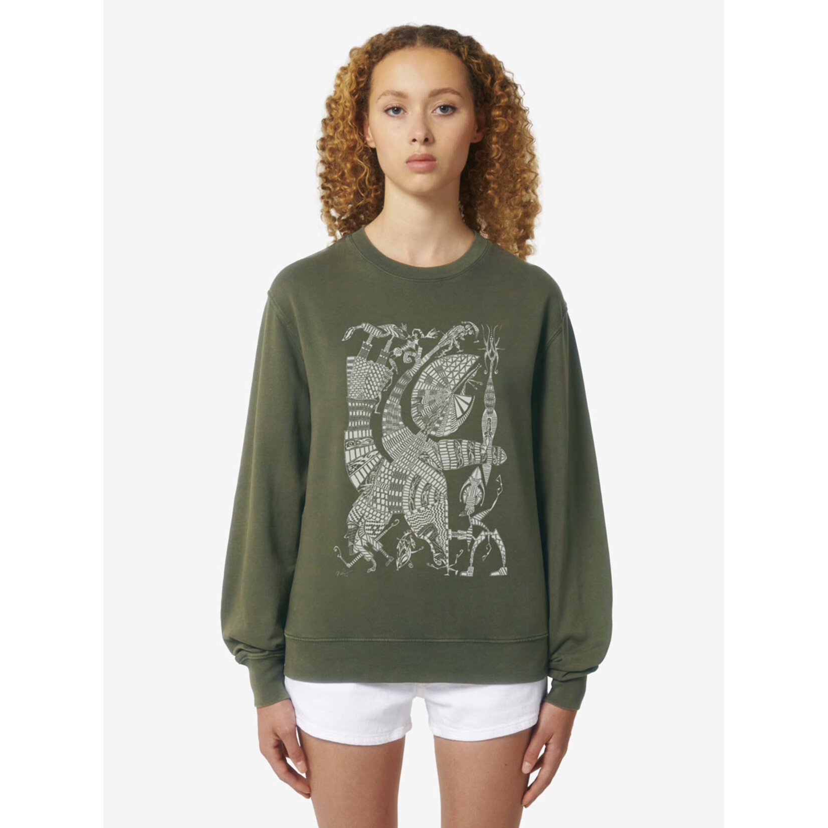 TRIBAL SHAMAN  SWEATER - VINTAGE