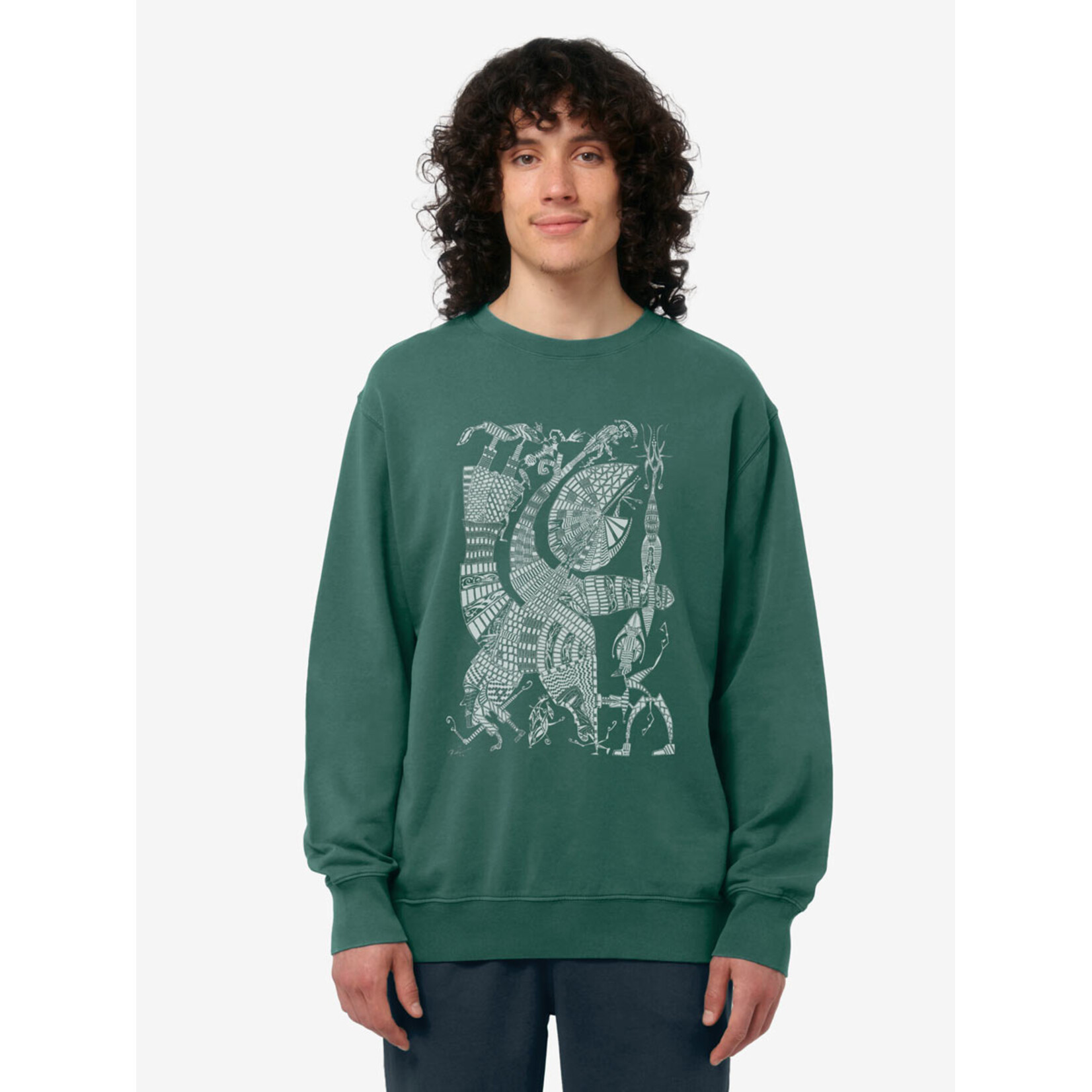 TRIBAL SHAMAN  SWEATER - VINTAGE