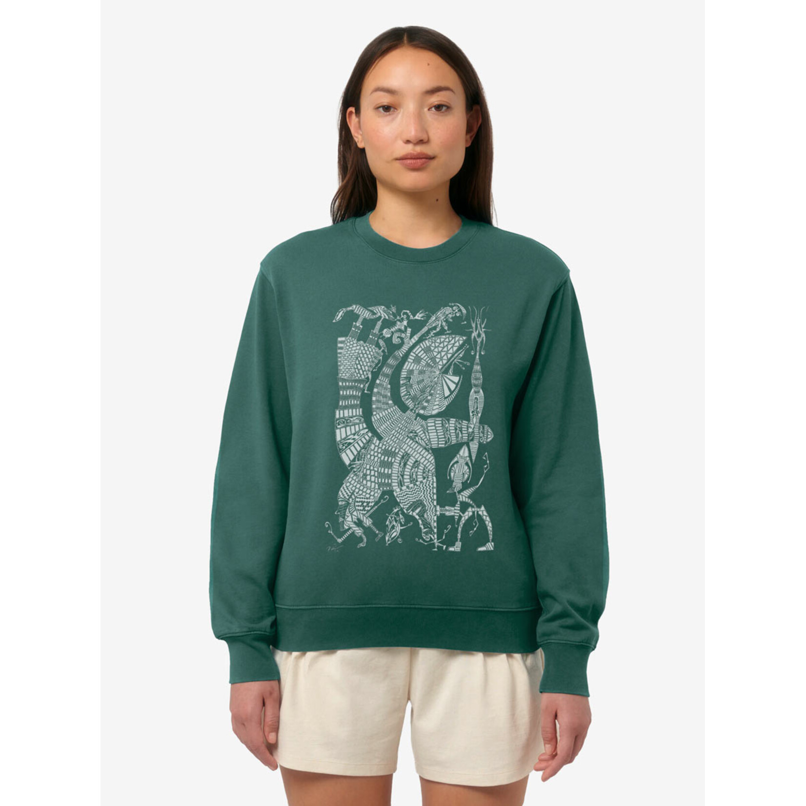 TRIBAL SHAMAN  SWEATER - VINTAGE