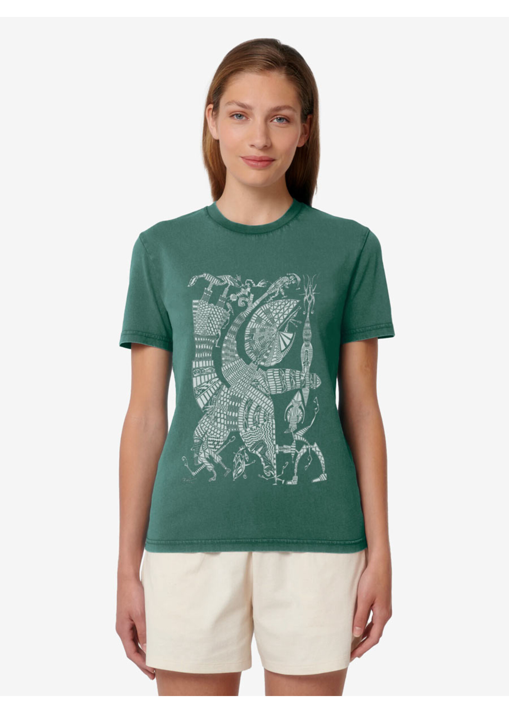 TRIBAL SHAMAN T-SHIRT - VINTAGE