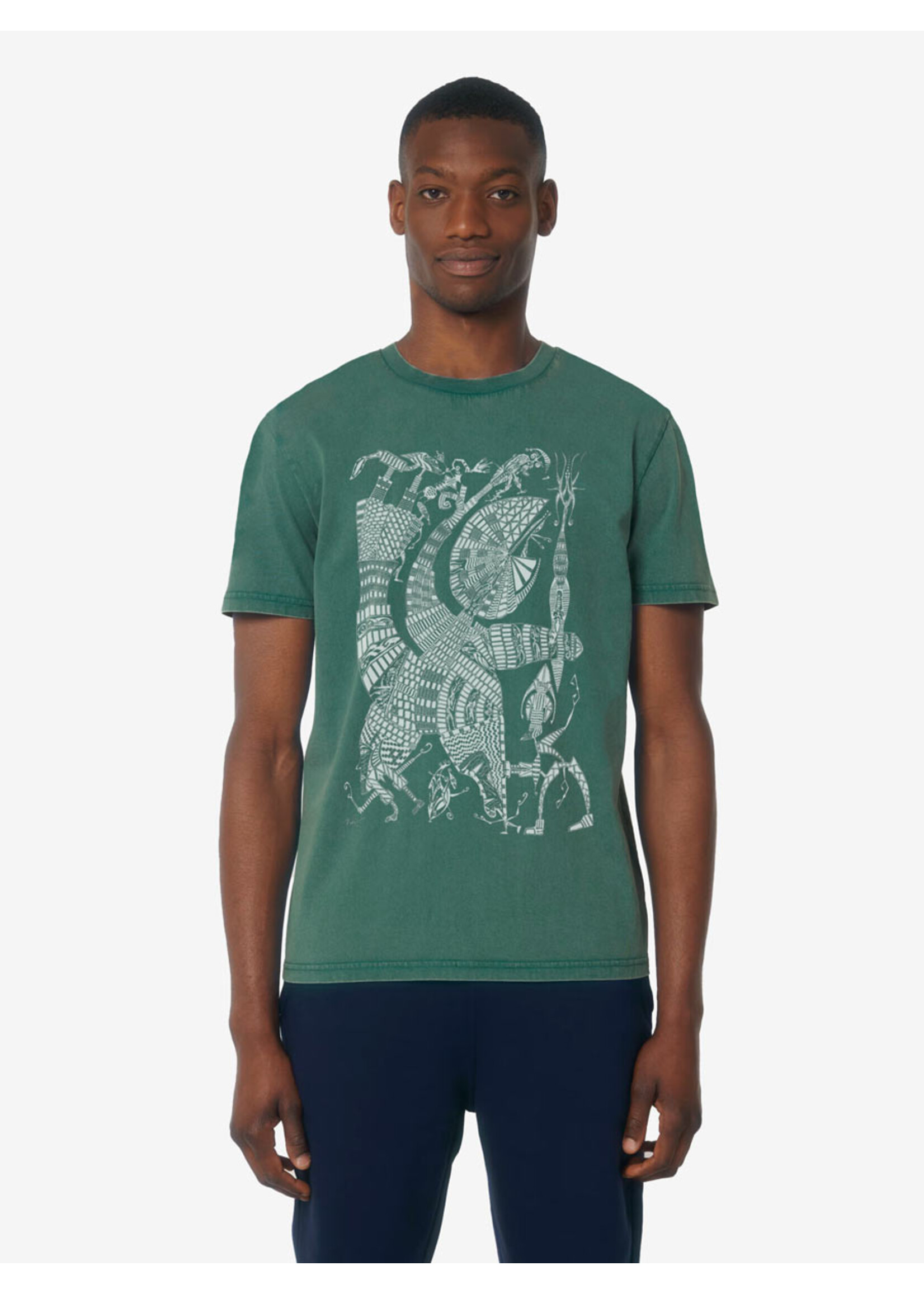 TRIBAL SHAMAN T-SHIRT - VINTAGE