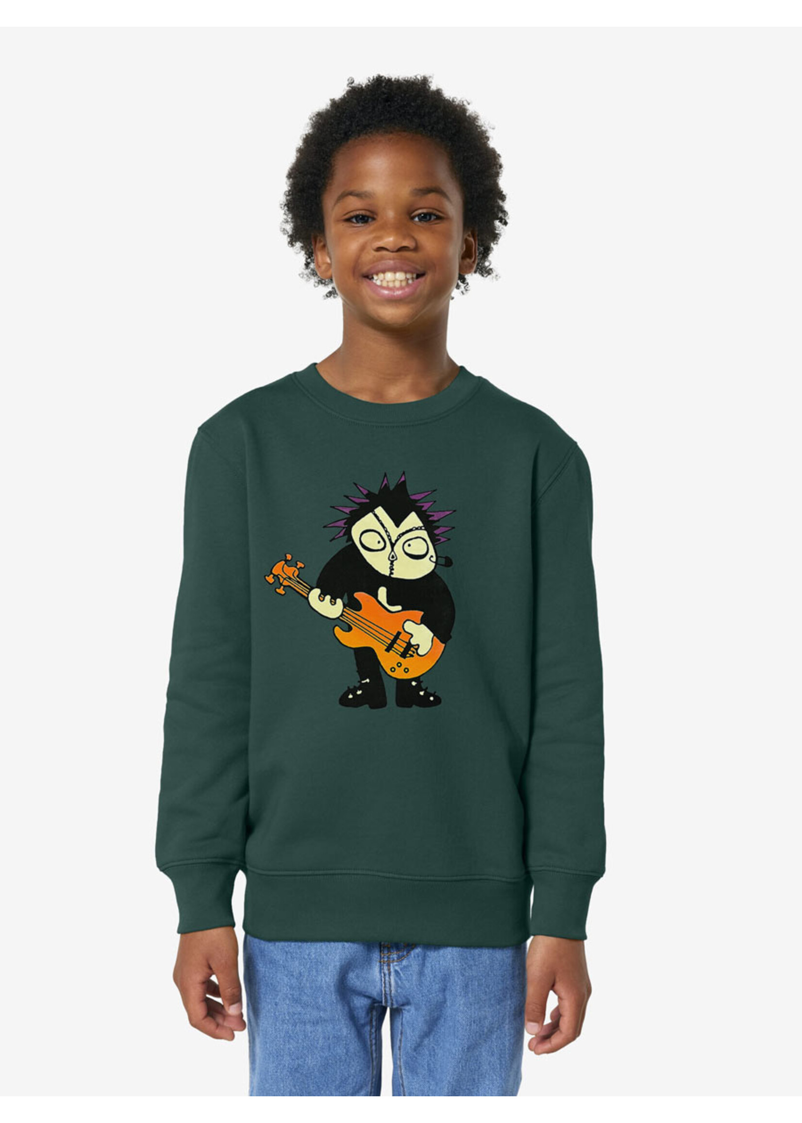 LOENATIX PUNK SWEATER - GLAZED GREEN