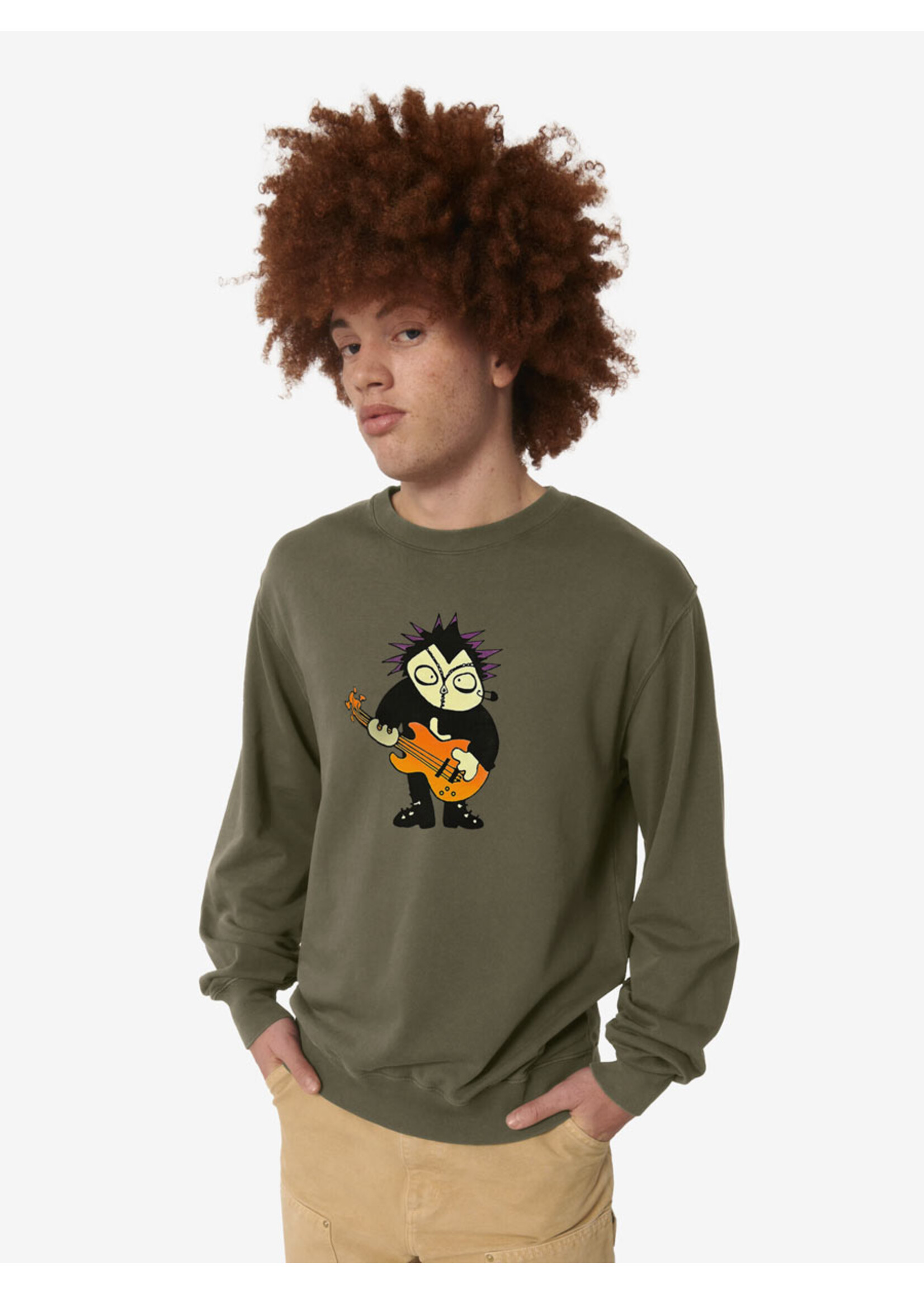 LOENATIX PUNK SWEATER - VINTAGE KHAKI