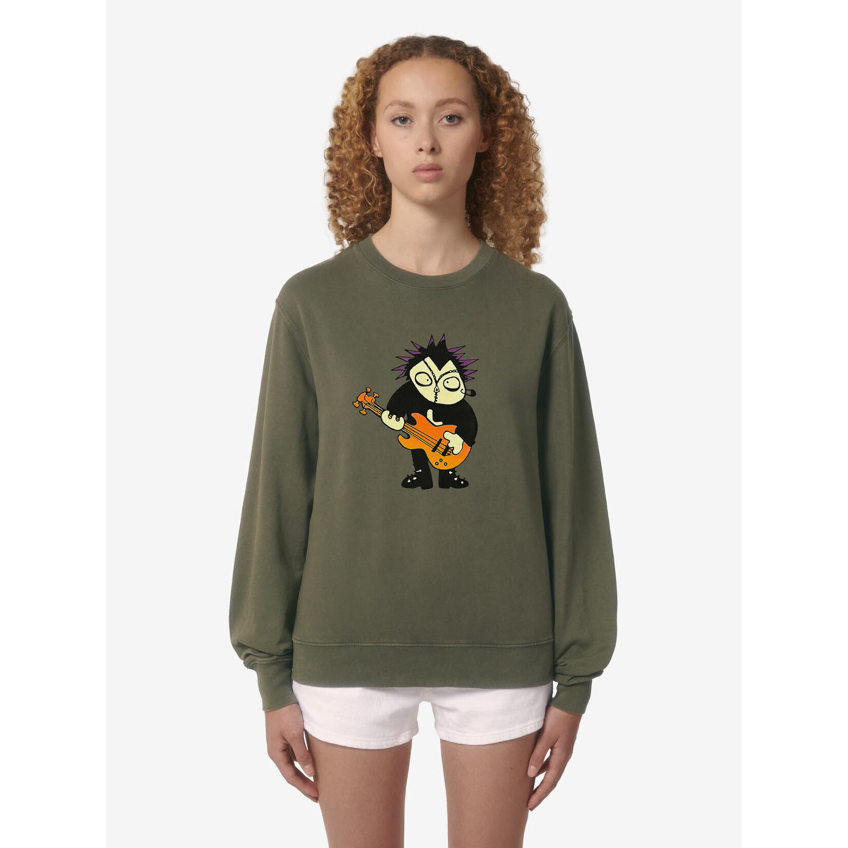 LOENATIX PUNK SWEATER - VINTAGE KHAKI
