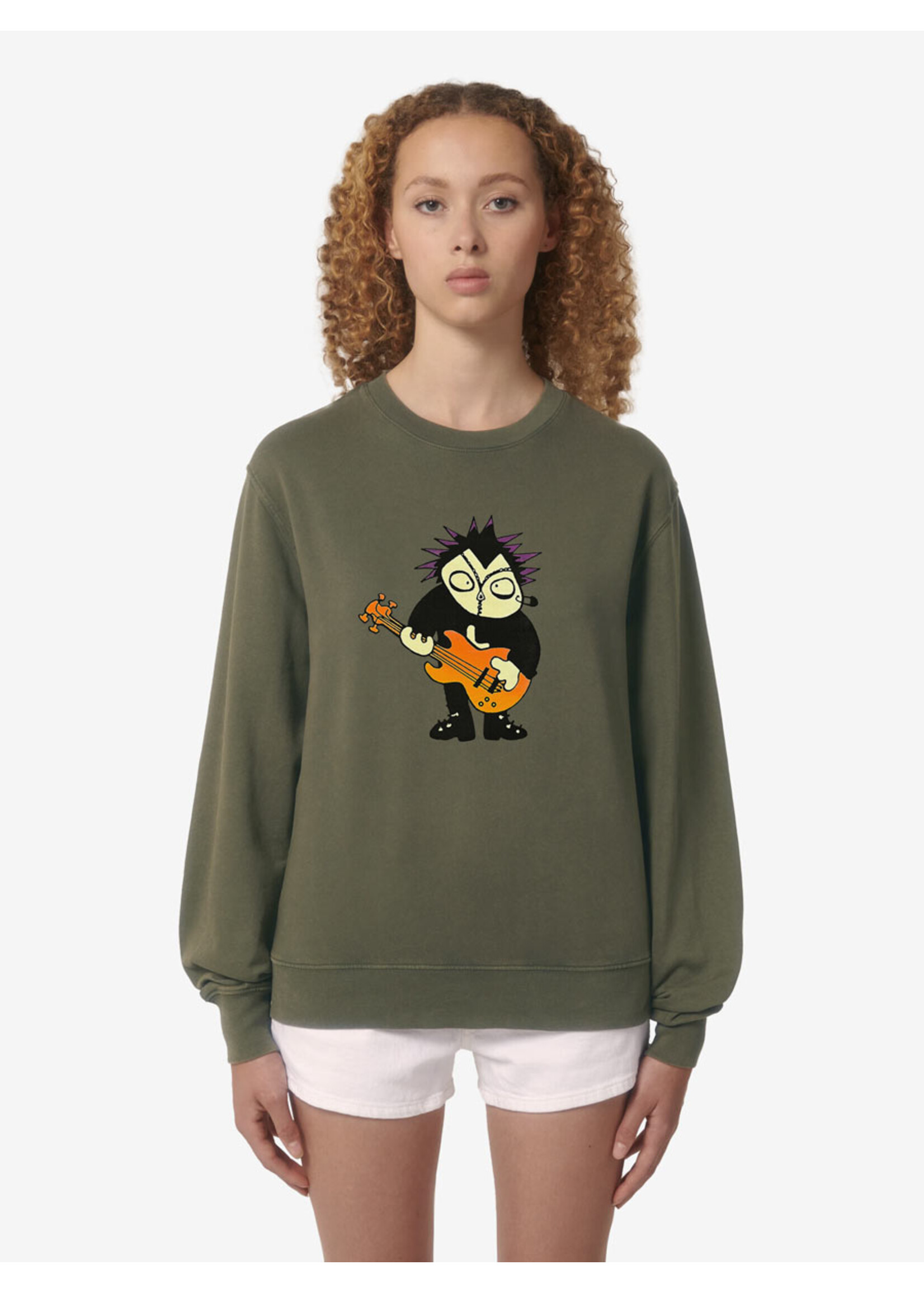 LOENATIX PUNK SWEATER - VINTAGE KHAKI