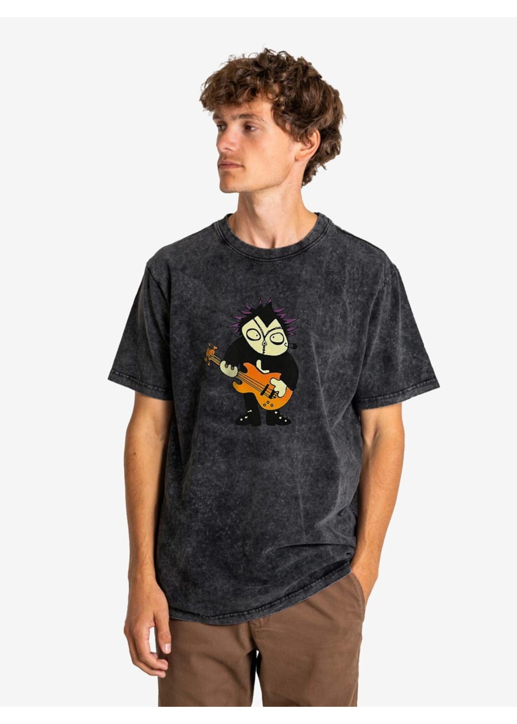 LOENATIX PUNK T-SHIRT - ACID BLACK