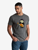 LOENATIX PUNK T-SHIRT - STONED WASHED GREY