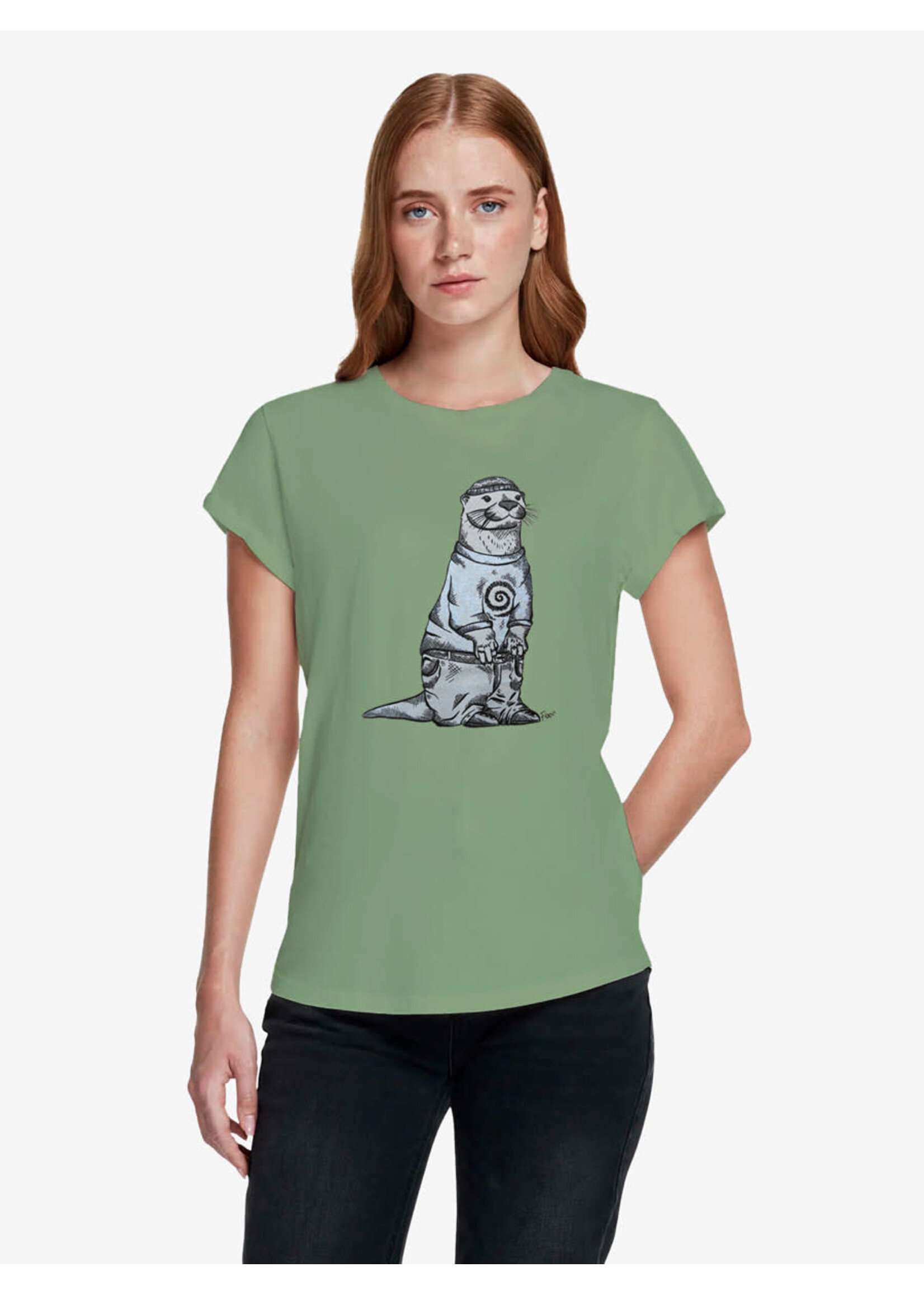 SK8 OTTER T-SHIRT - ROLL-UP