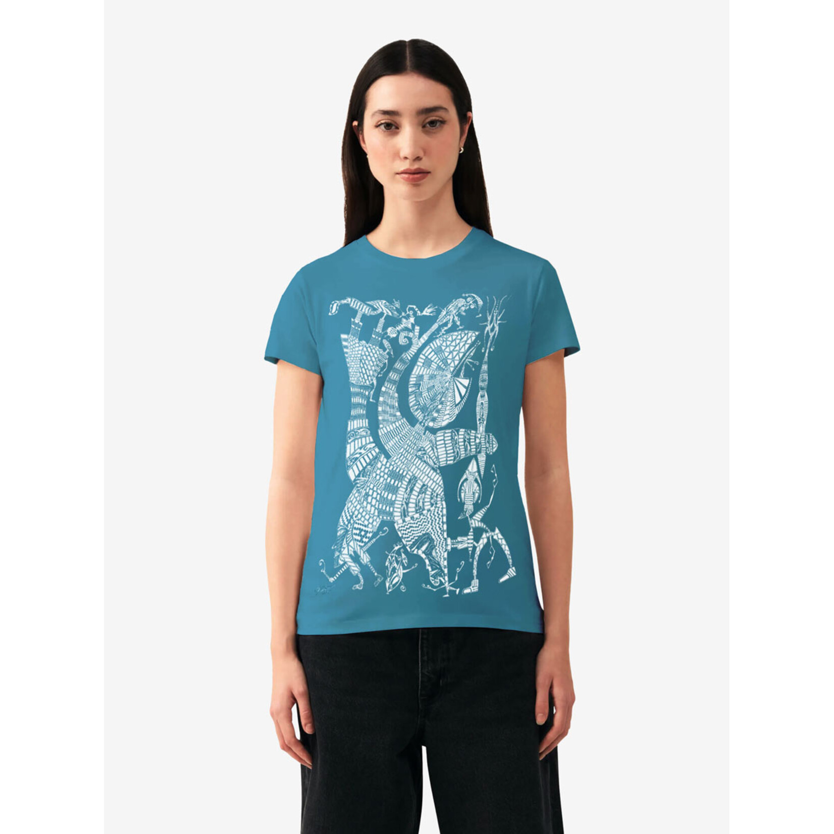 TRIBAL SHAMAN T-SHIRT - BAMBOO