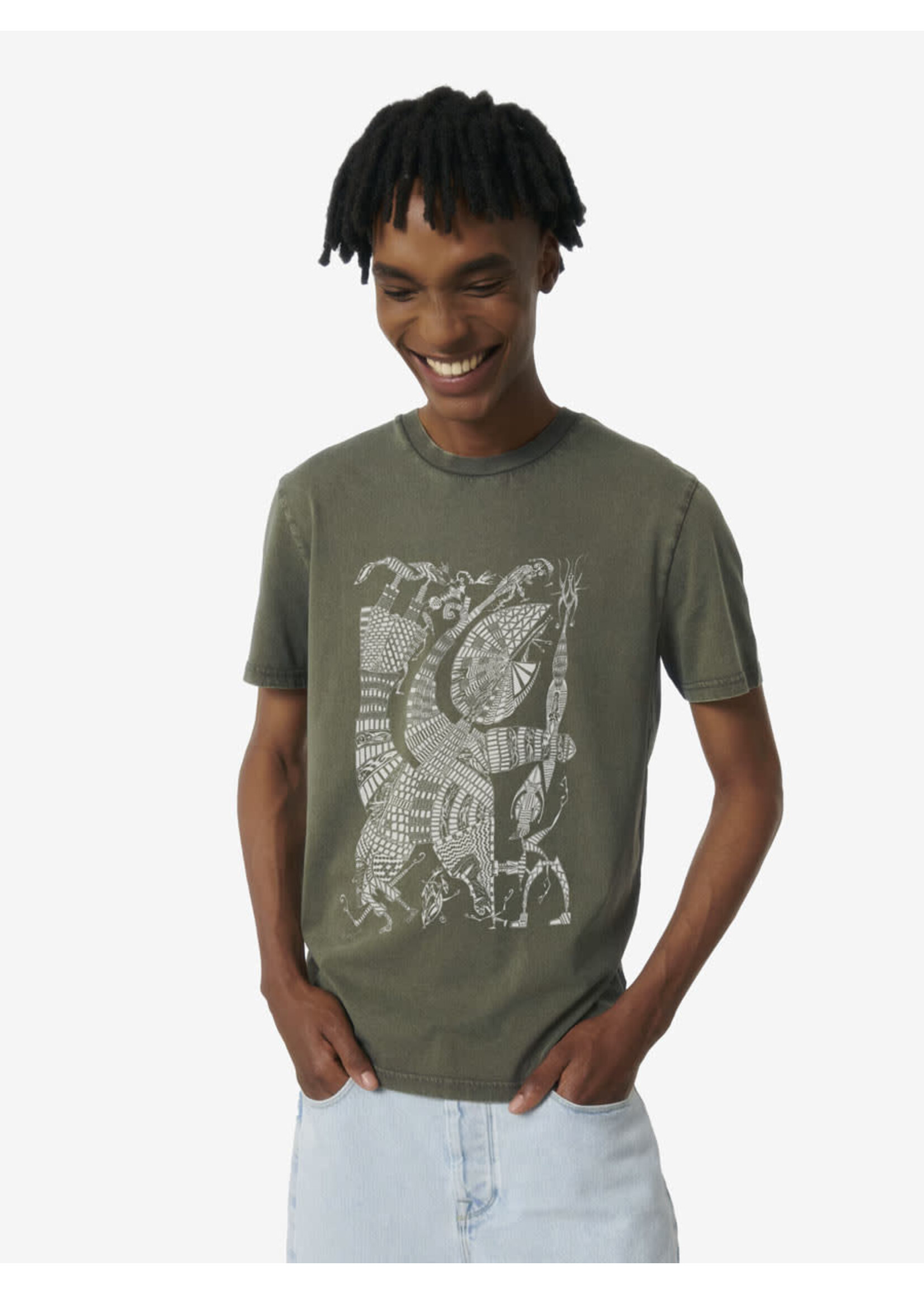 TRIBAL SHAMAN T-SHIRT - VINTAGE