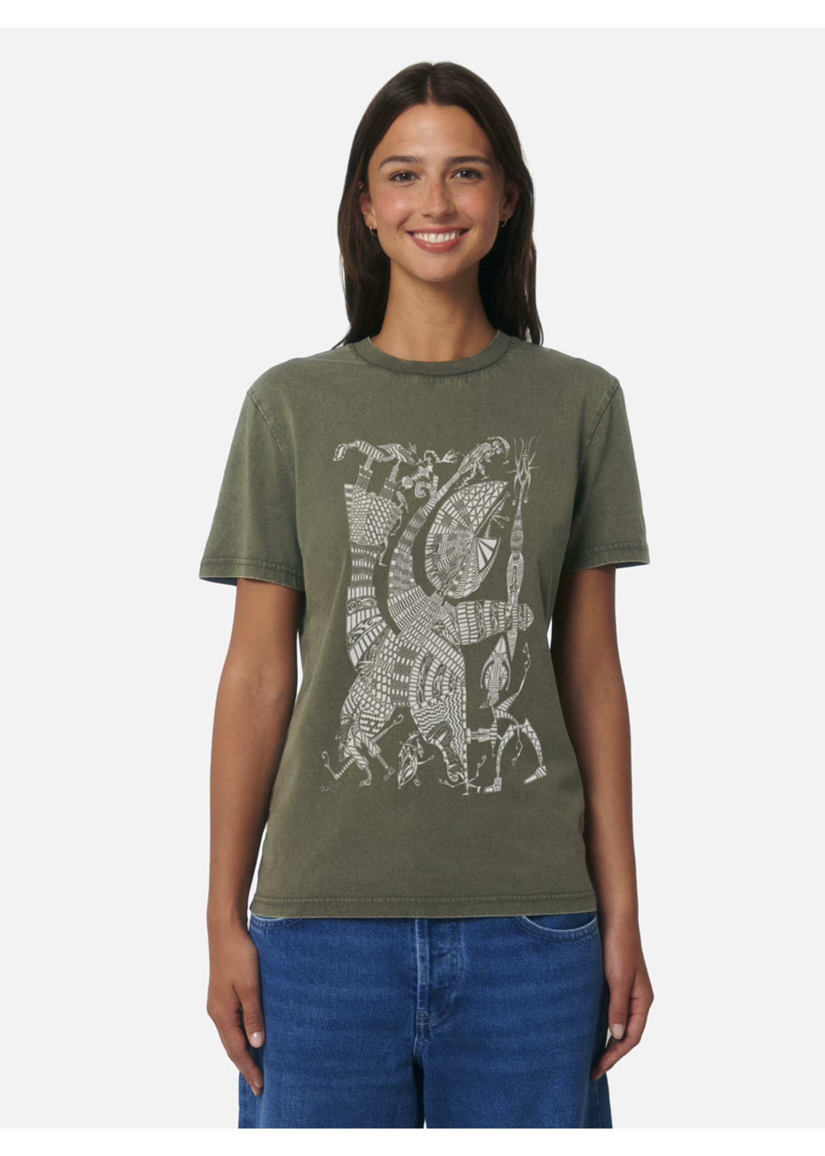 TRIBAL SHAMAN T-SHIRT - VINTAGE