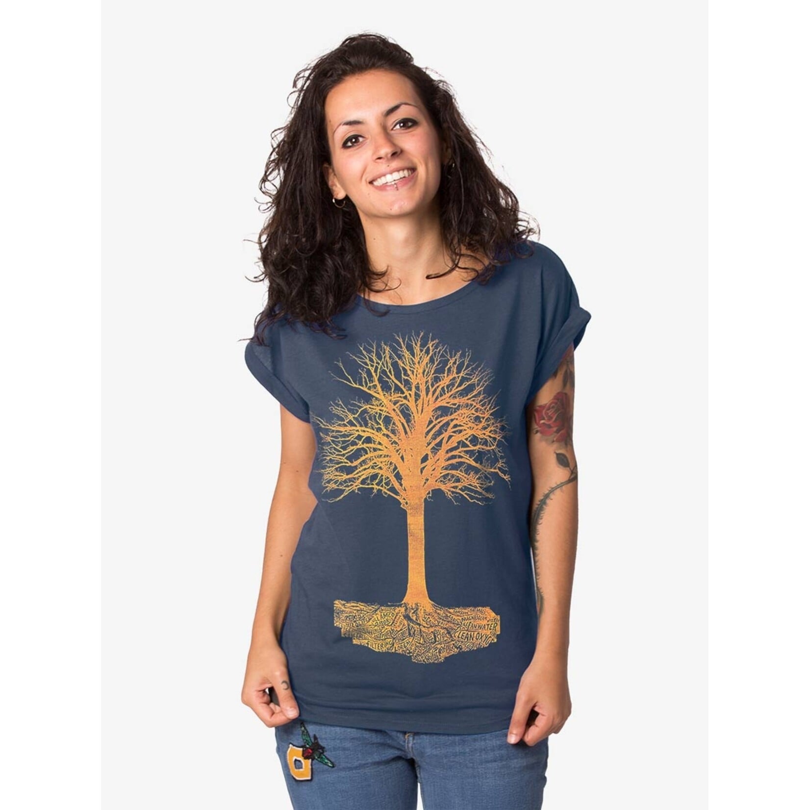 TREE OF LIFE T-SHIRT- ROLL-UP