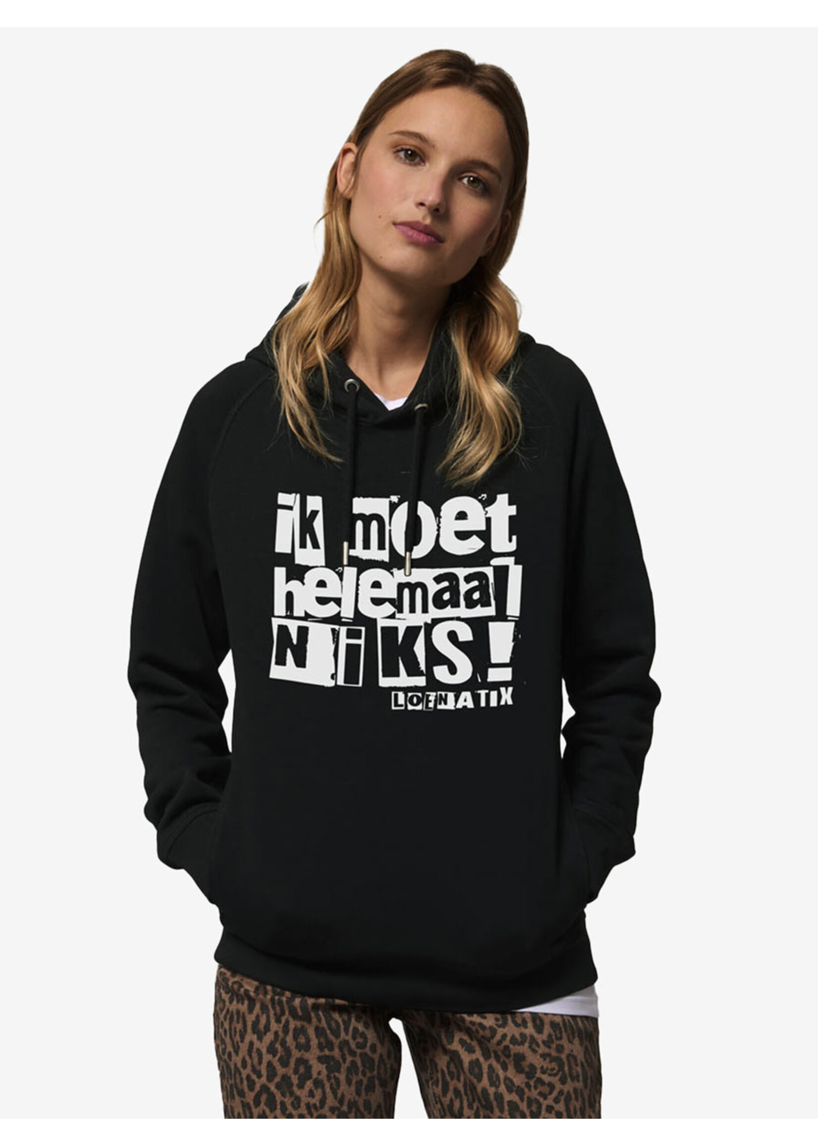 IK MOET HELEMAAL NIKS HOODIE