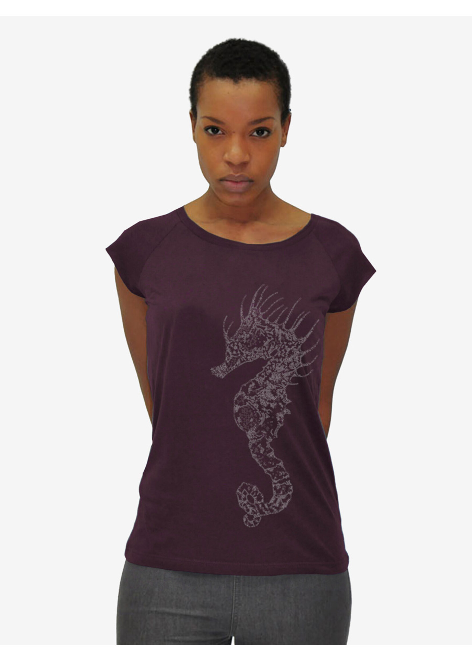 SEAHORSE T-SHIRT- BAMBOO