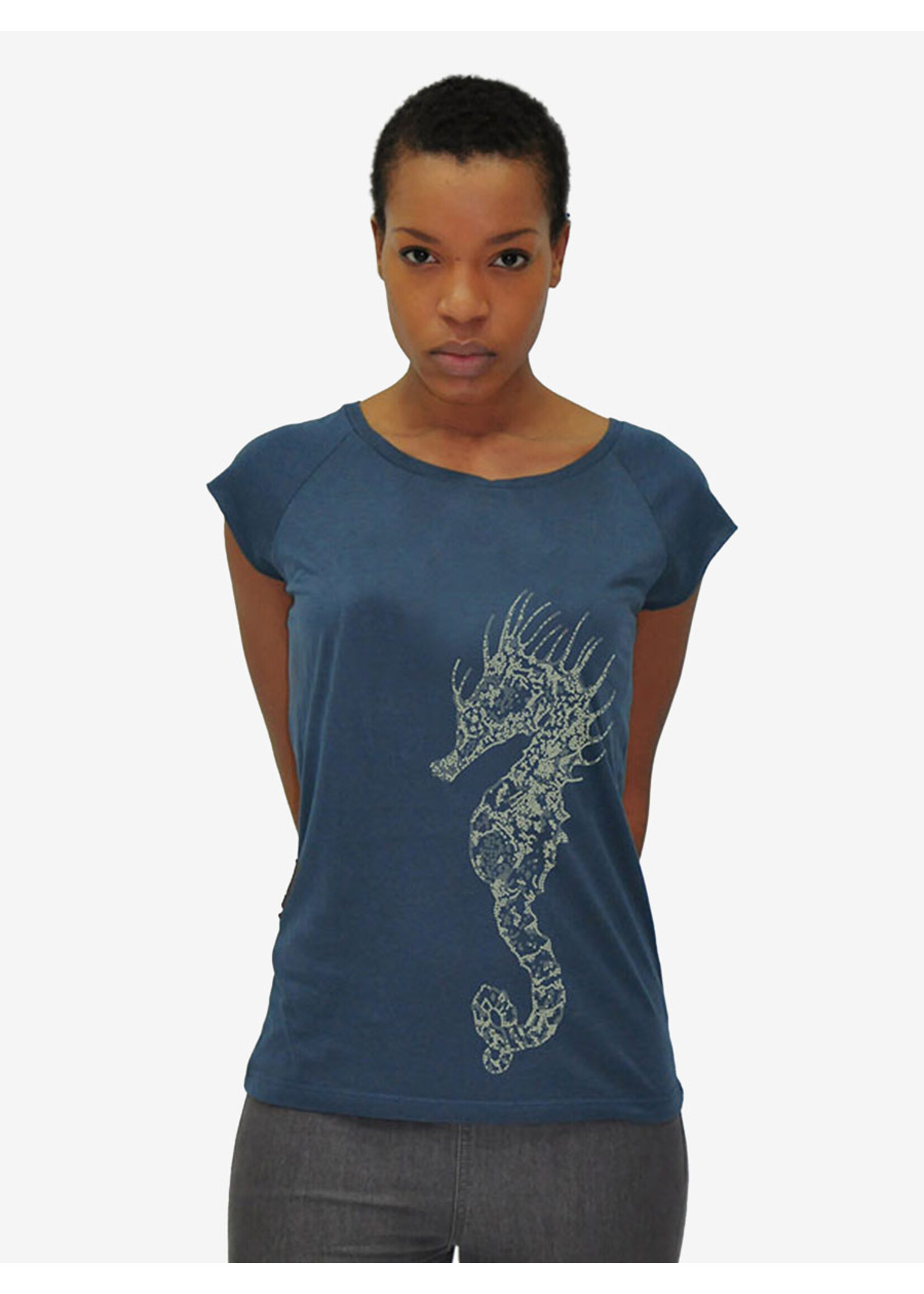 C-HORSE T-SHIRT - BAMBOO