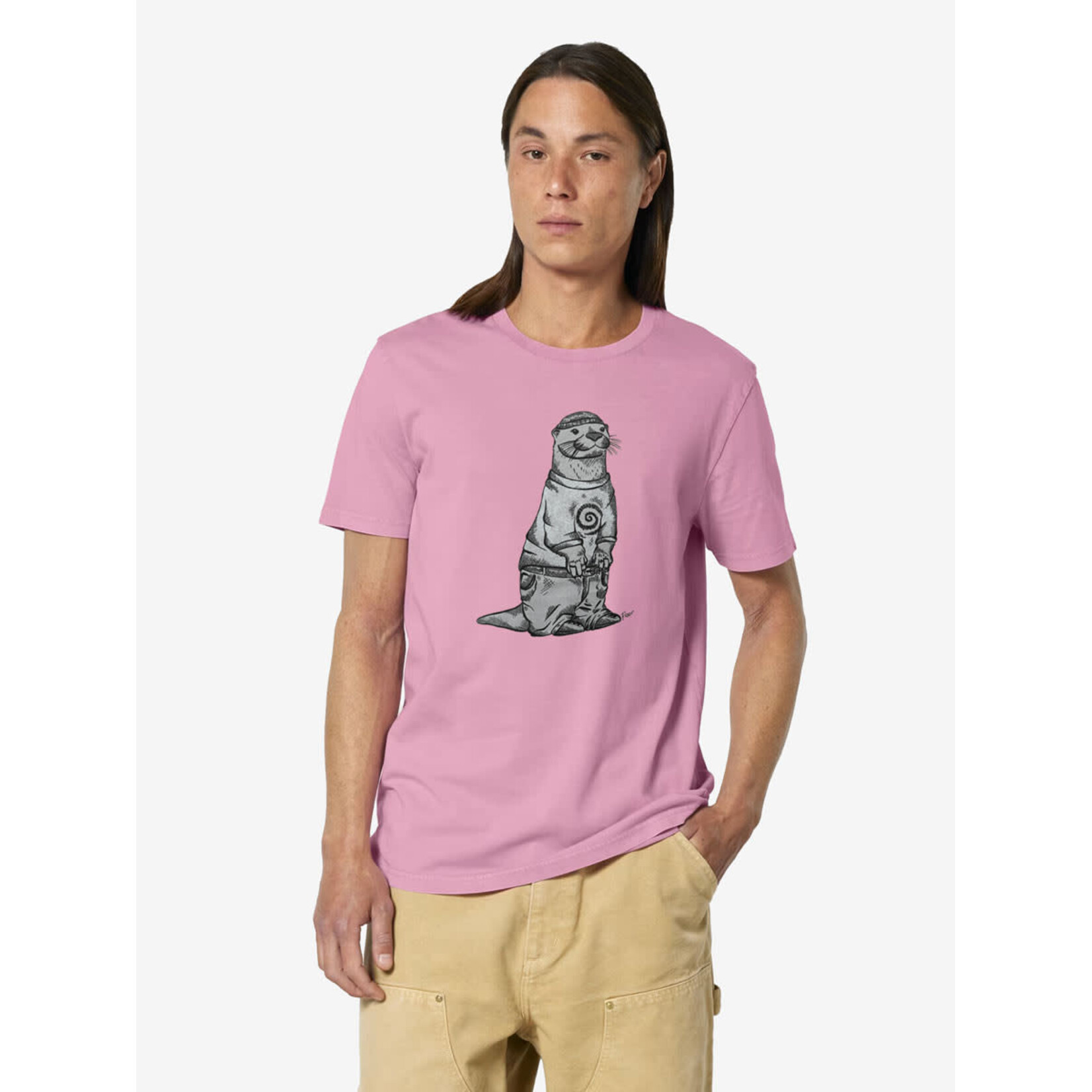 SK8 OTTER T-SHIRT - VINTAGE
