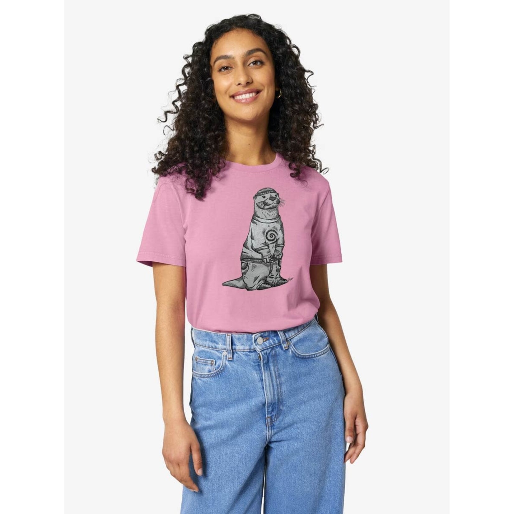 SK8 OTTER T-SHIRT - VINTAGE