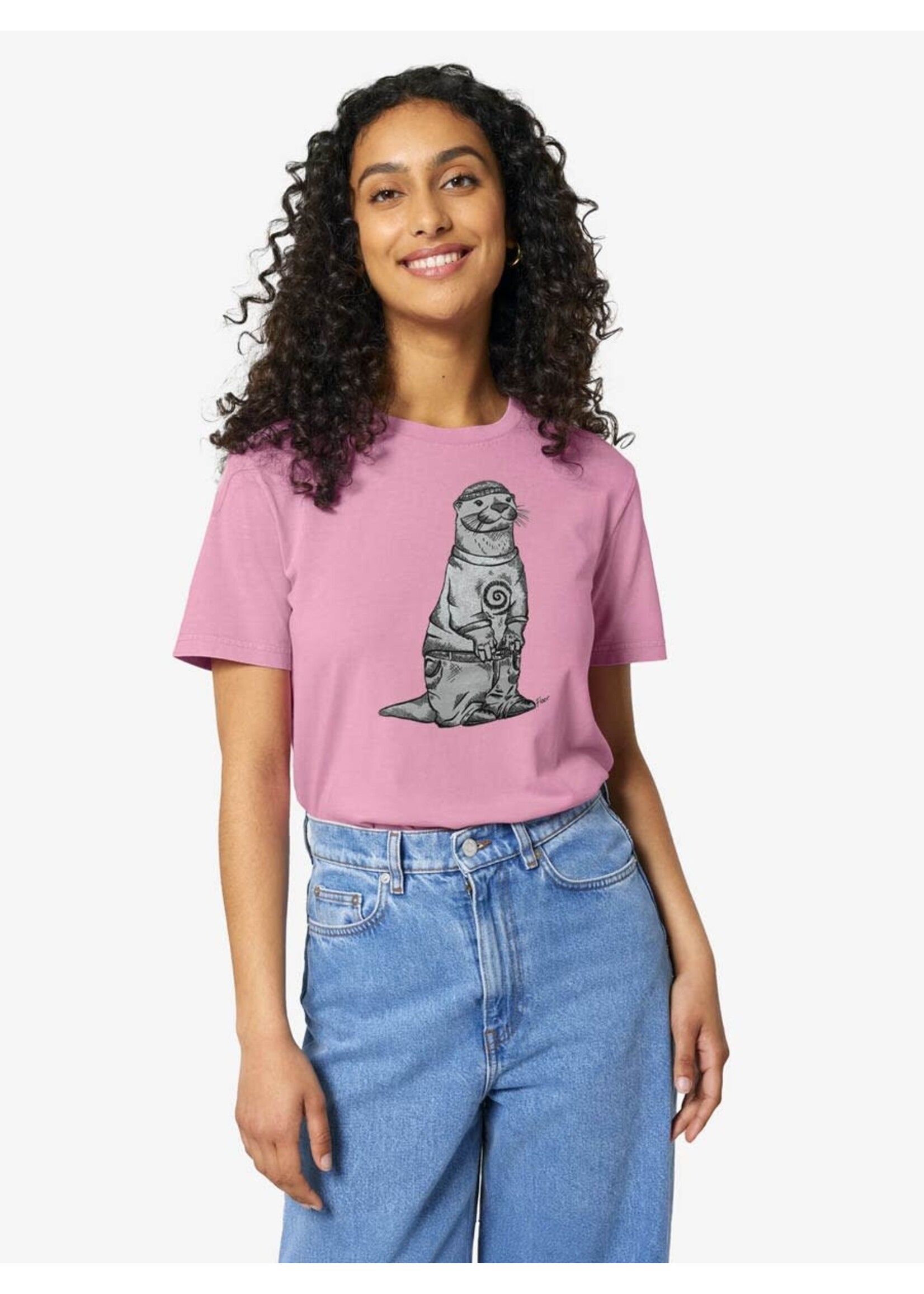 SK8 OTTER T-SHIRT - VINTAGE
