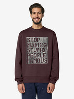 STOP MAKING STUPID PEOPLE FAMOUS SWEATER