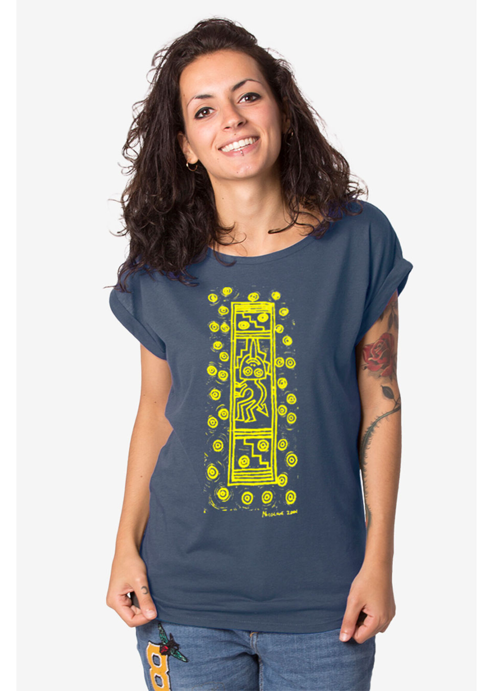 INCA DEVIL ROLL-UP T-SHIRT (F)