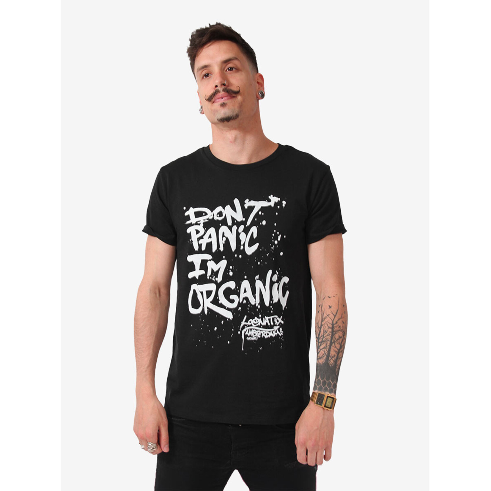 DON'T PANIC I'M ORGANIC T-SHIRT