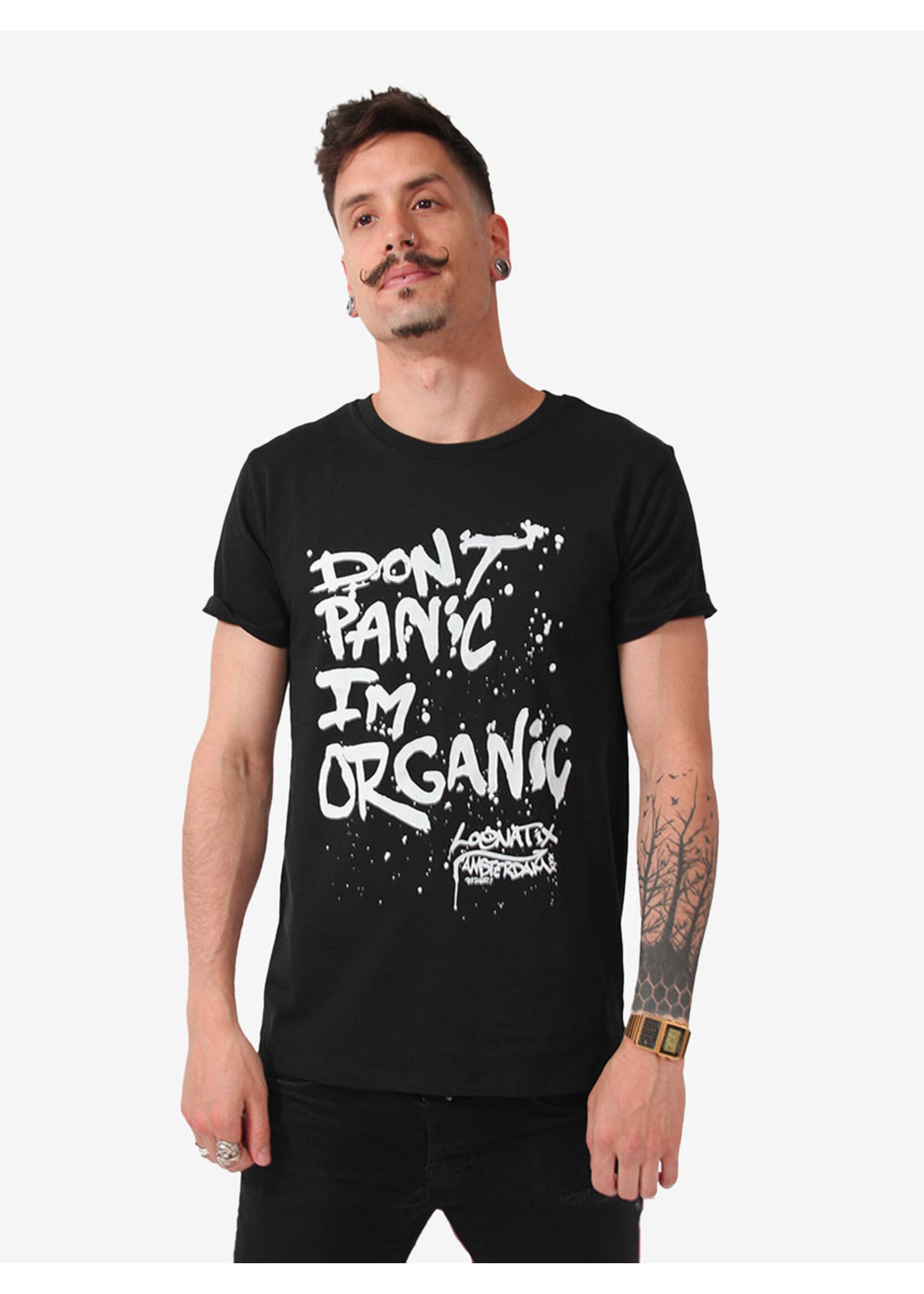 DON'T PANIC I'M ORGANIC T-SHIRT