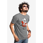 THE LOENATIX T-SHIRT- OPAL GRIJS