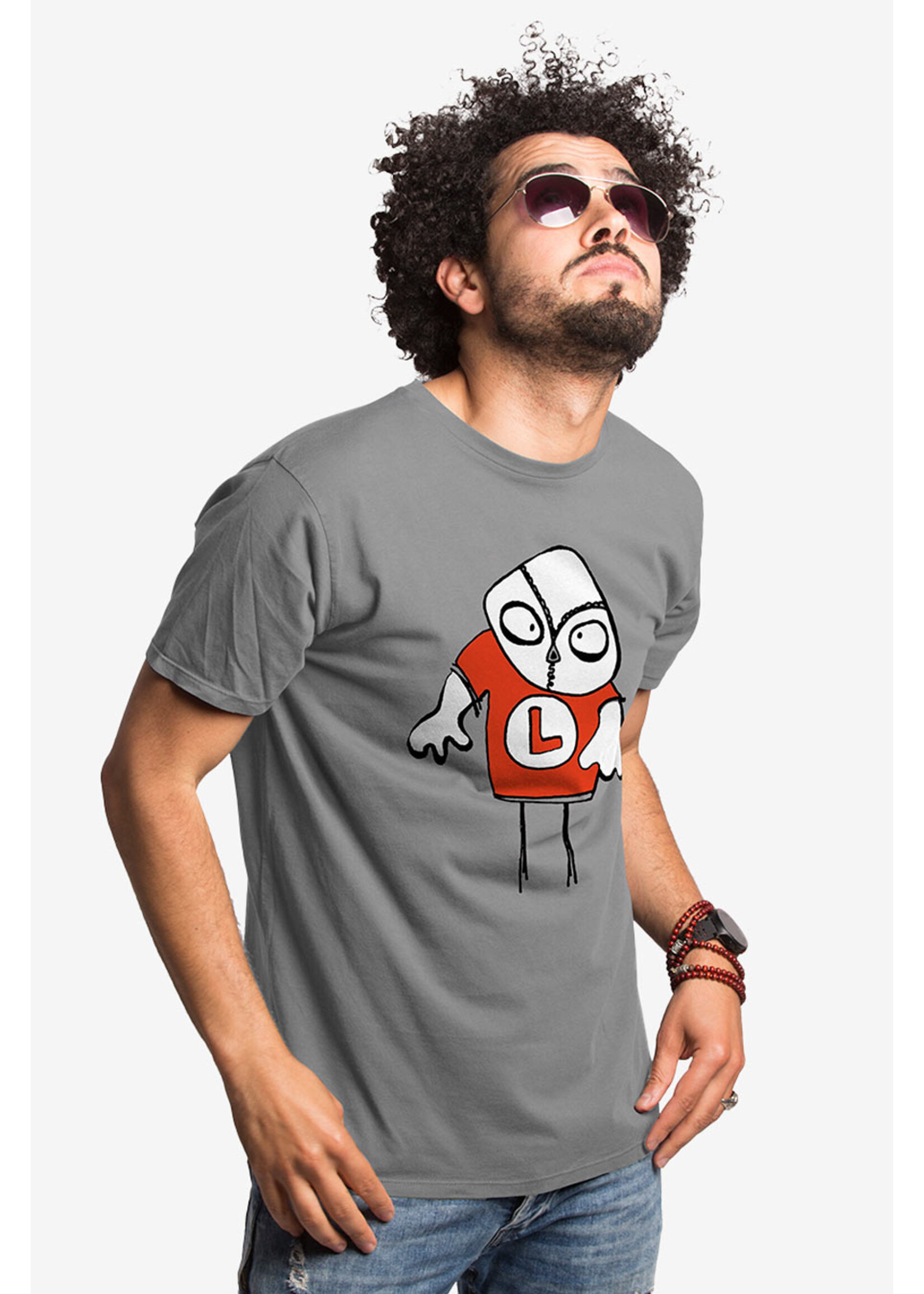 THE LOENATIX T-SHIRT - OPAL GREY