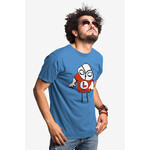 THE LOENATIX T-SHIRT - BRIGHT BLUE
