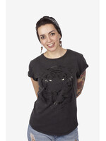 BLACK TIGER T-SHIRT - ROLL-UP (V)