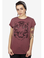 ZWARTE TIJGER T-SHIRT - ROLL-UP