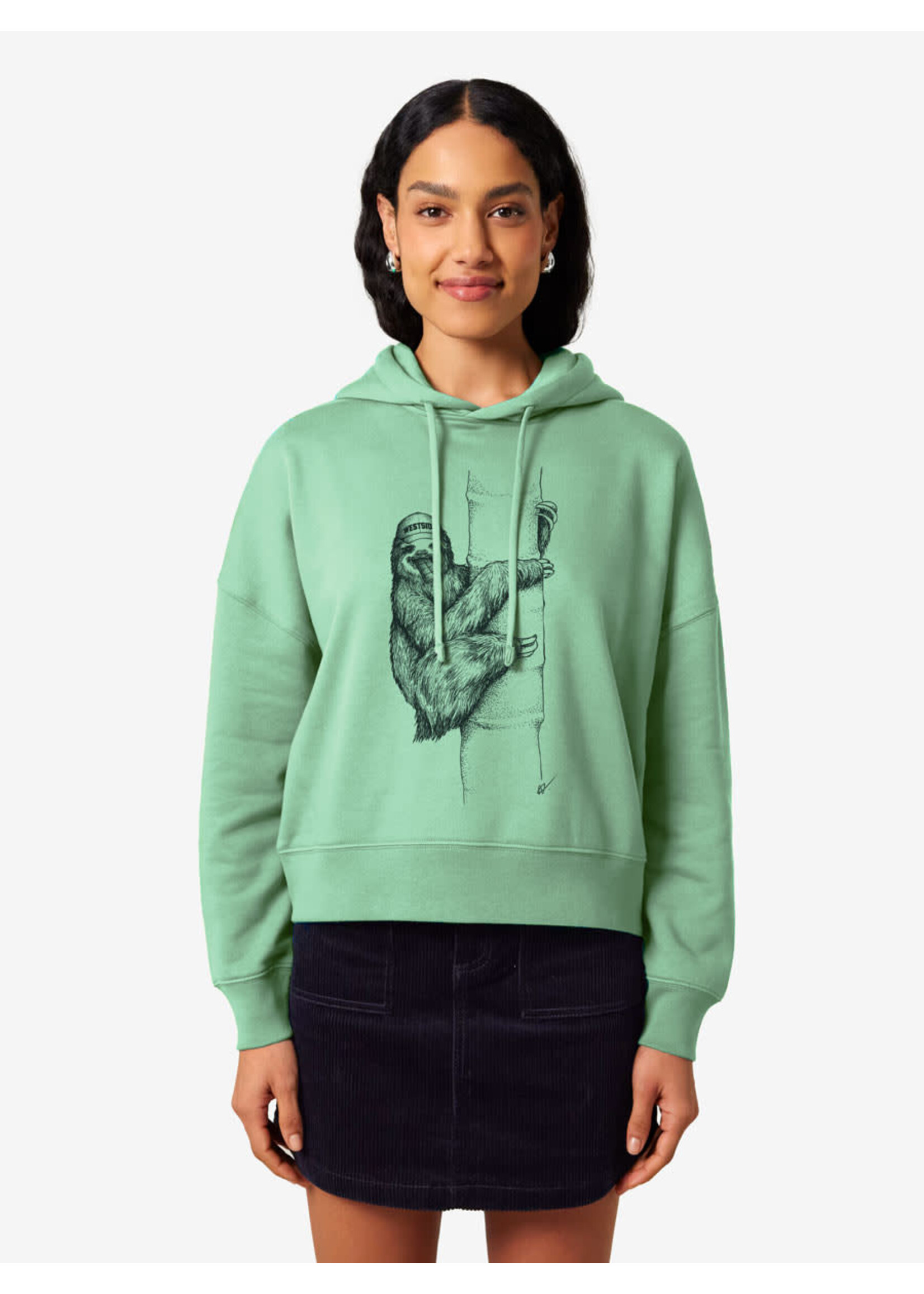 LUIAARD CROP HOODIE (V)