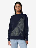 HOWLING WOLF SWEATER - GLOW IN THE DARK