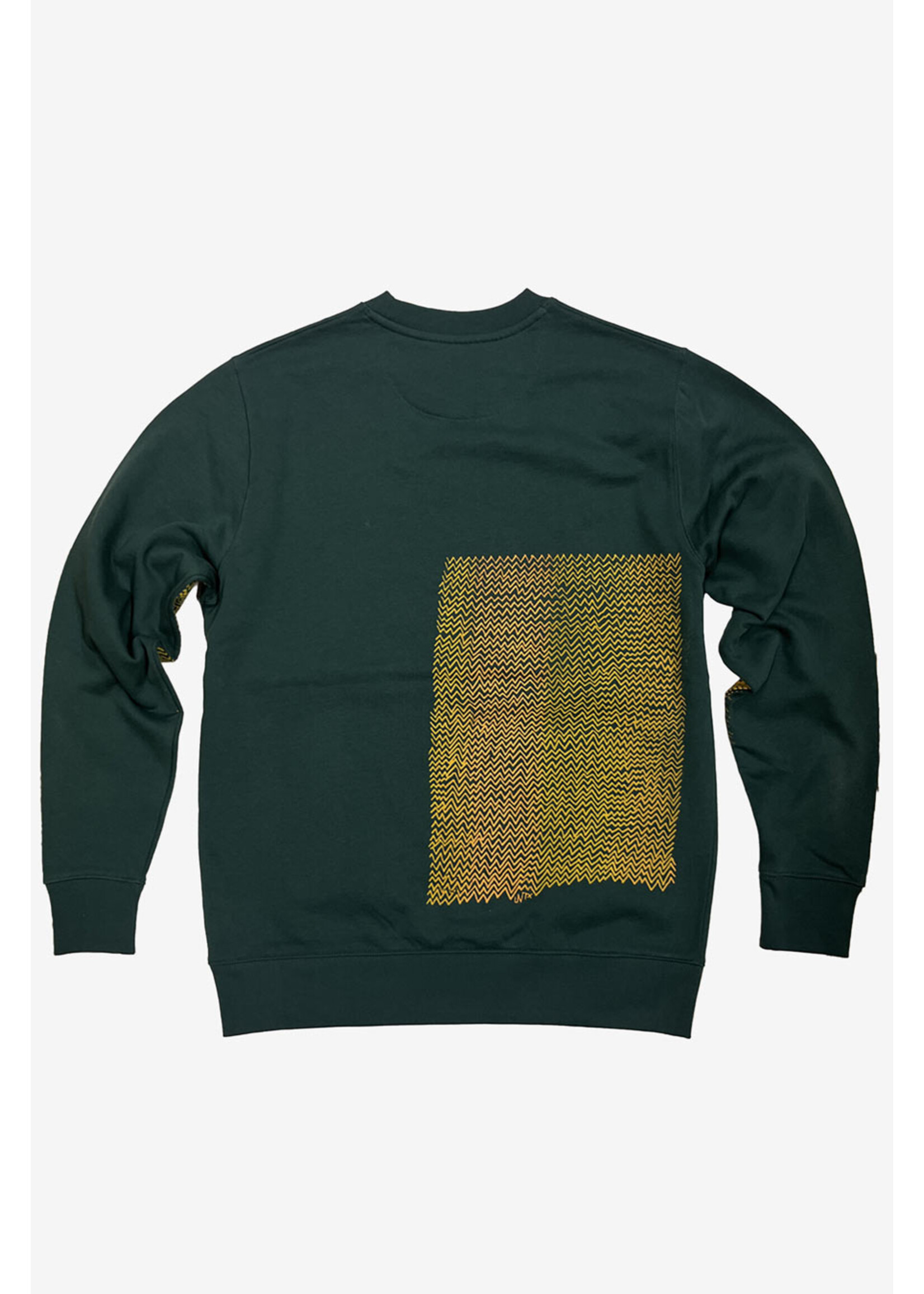 FREESTYLE ZIGZAG SWEATER - GREEN