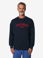 AMSTERDAM XXX SWEATER  - NAVY