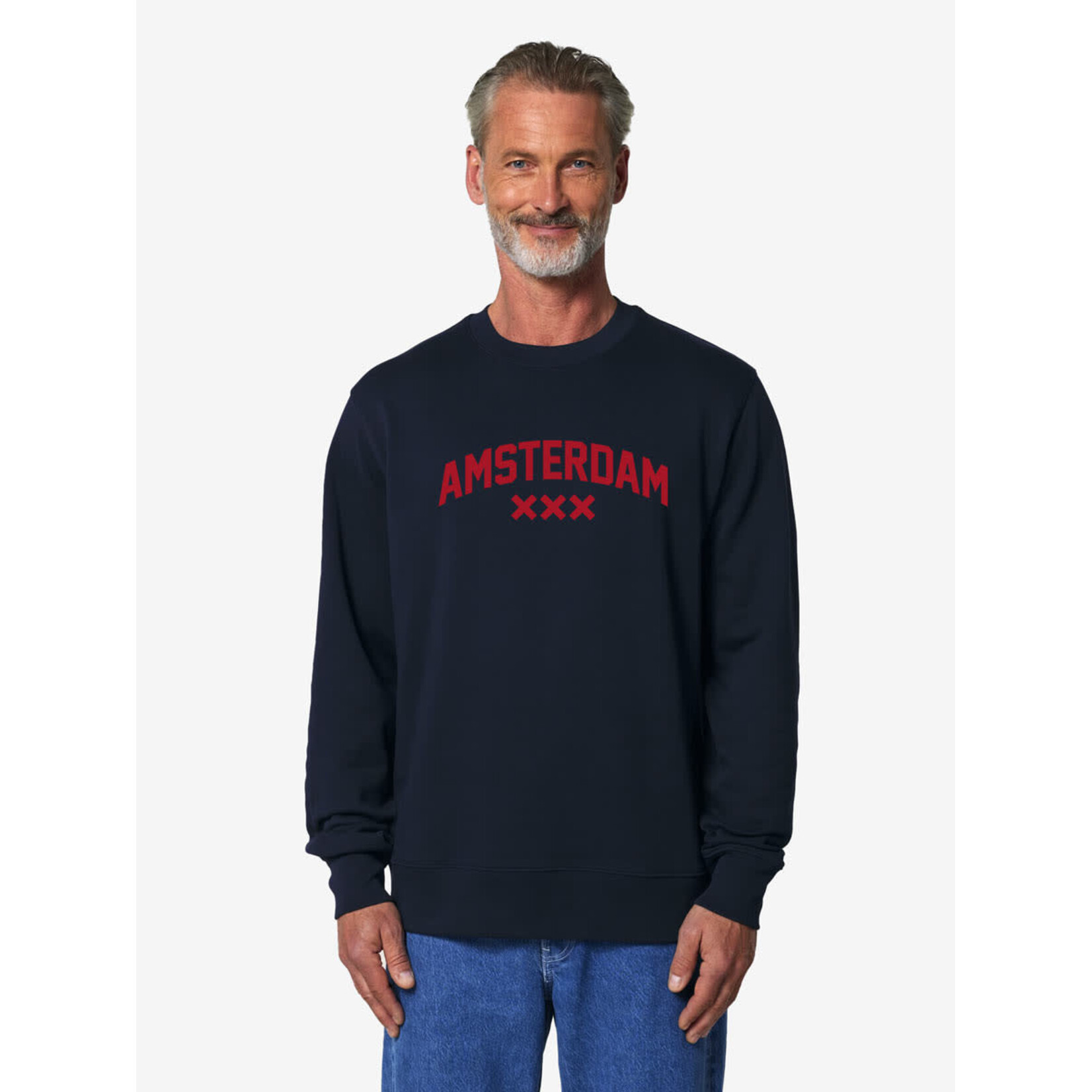 AMSTERDAM XXX SWEATER  - NAVY