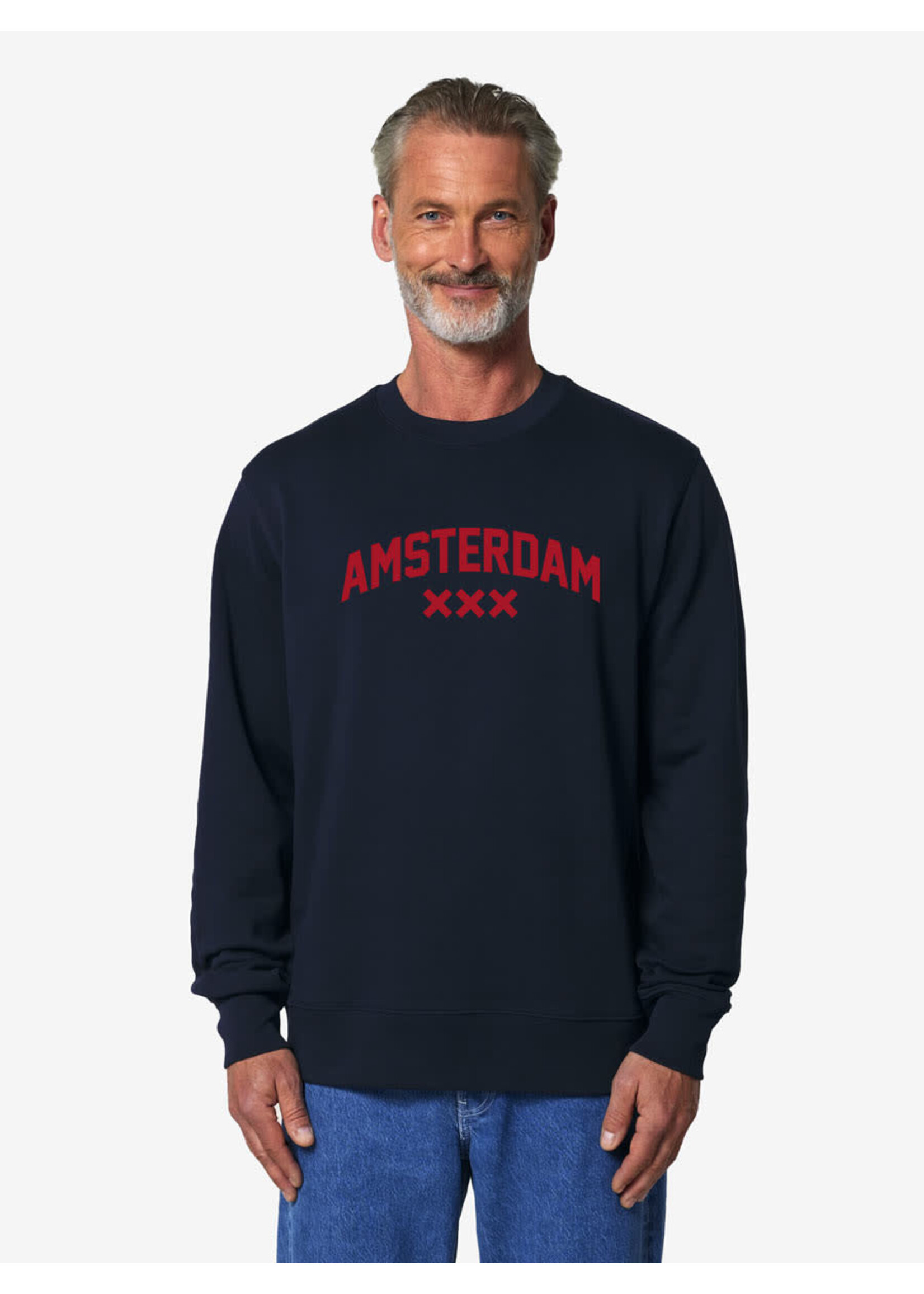 AMSTERDAM XXX SWEATER  - NAVY