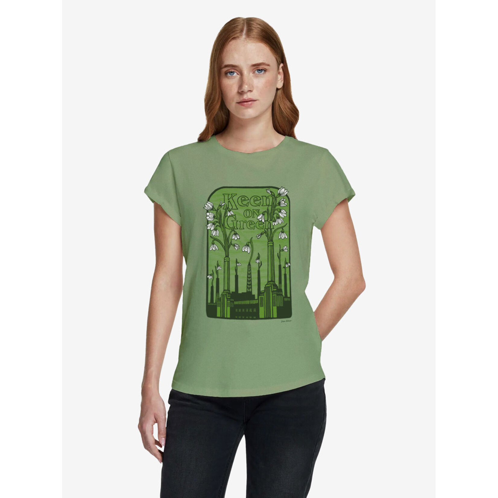 KEEN ON GREEN T-SHIRT - ROLL-UP