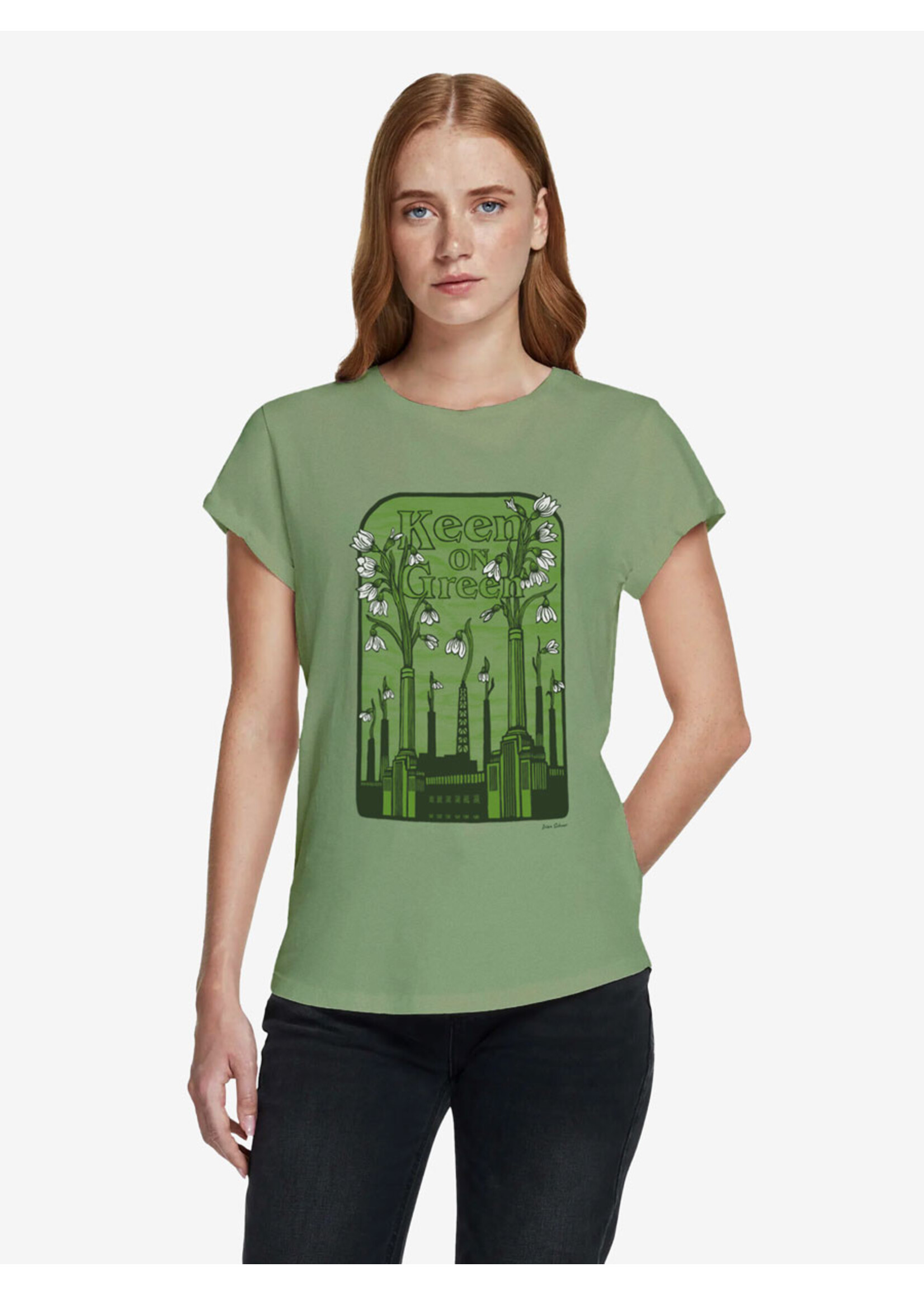KEEN ON GREEN T-SHIRT - ROLL-UP