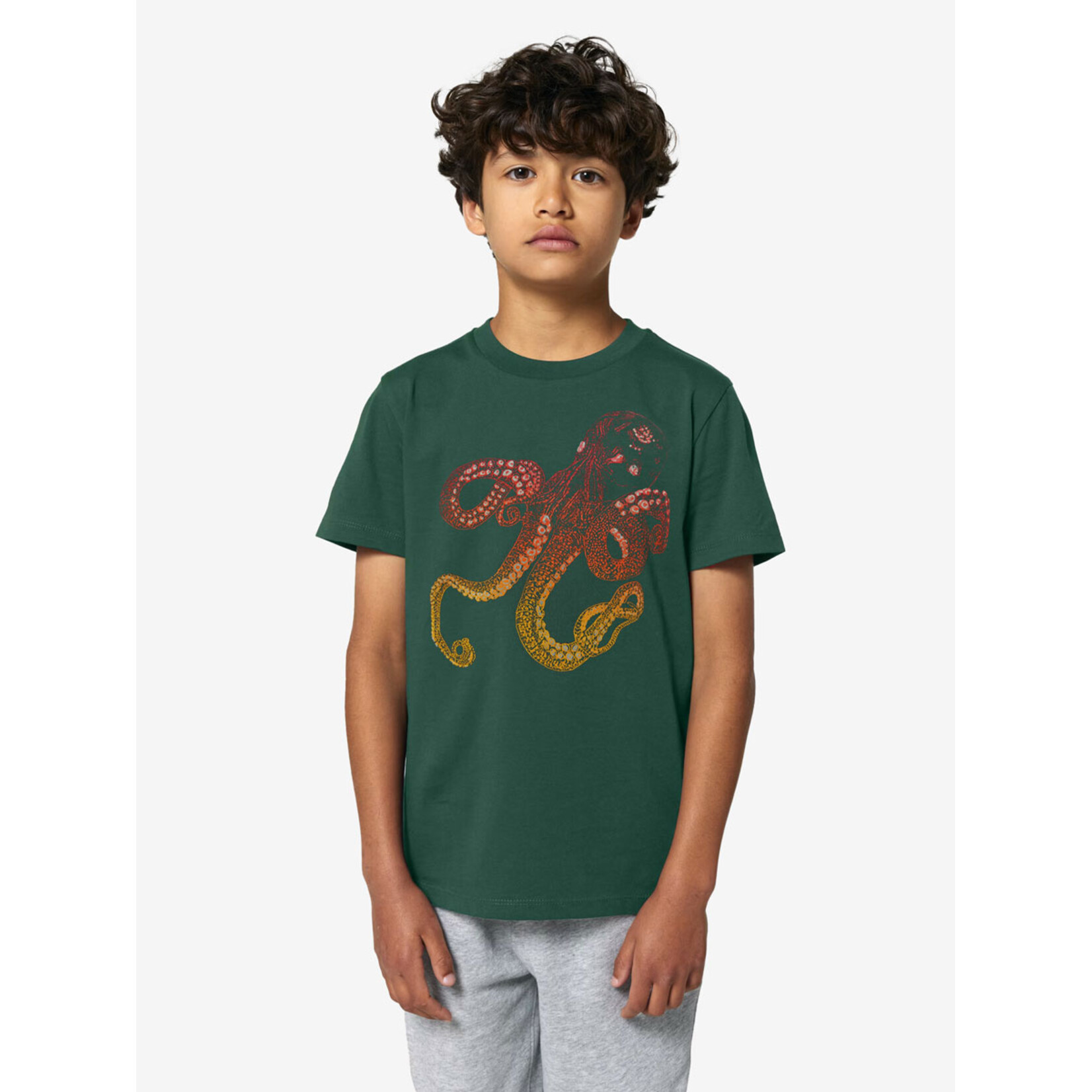 OCTOPUS T-SHIRT - GLOW IN THE DARK