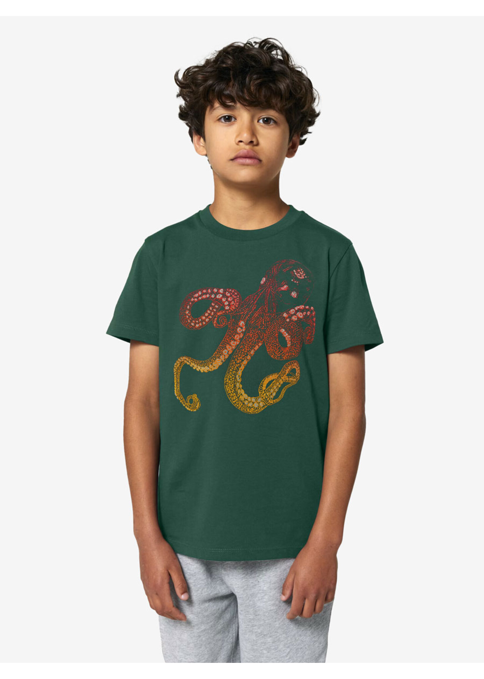 OCTOPUS T-SHIRT - GLOW IN THE DARK