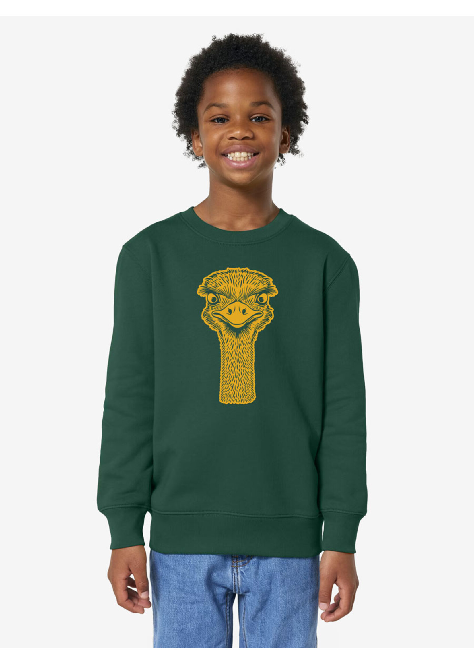 OSTRICH SWEATER - GREEN