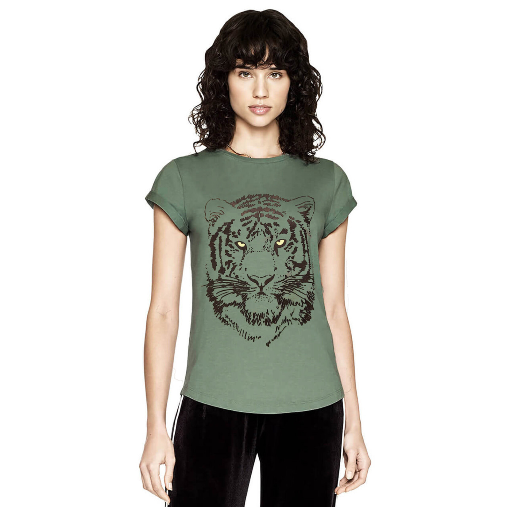BLACK TIGER  T-SHIRT - ROLL-UP