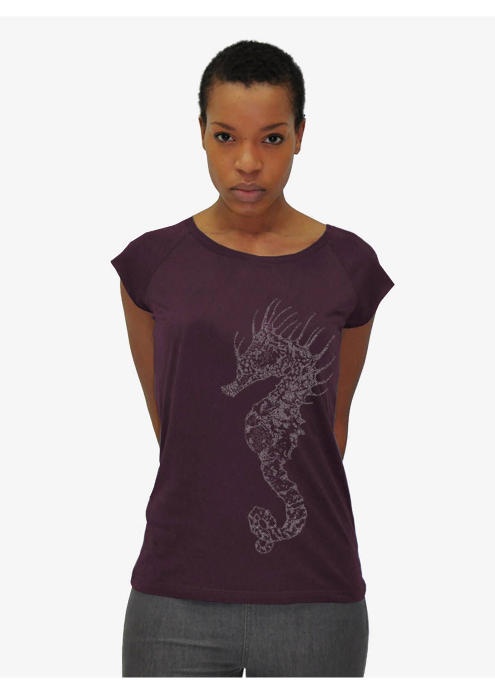 SEAHORSE T-SHIRT- BAMBOO
