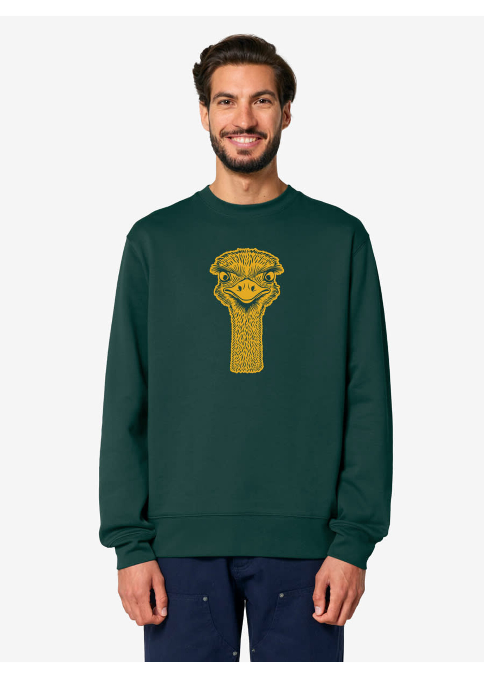 OSTRICH SWEATER - GREEN