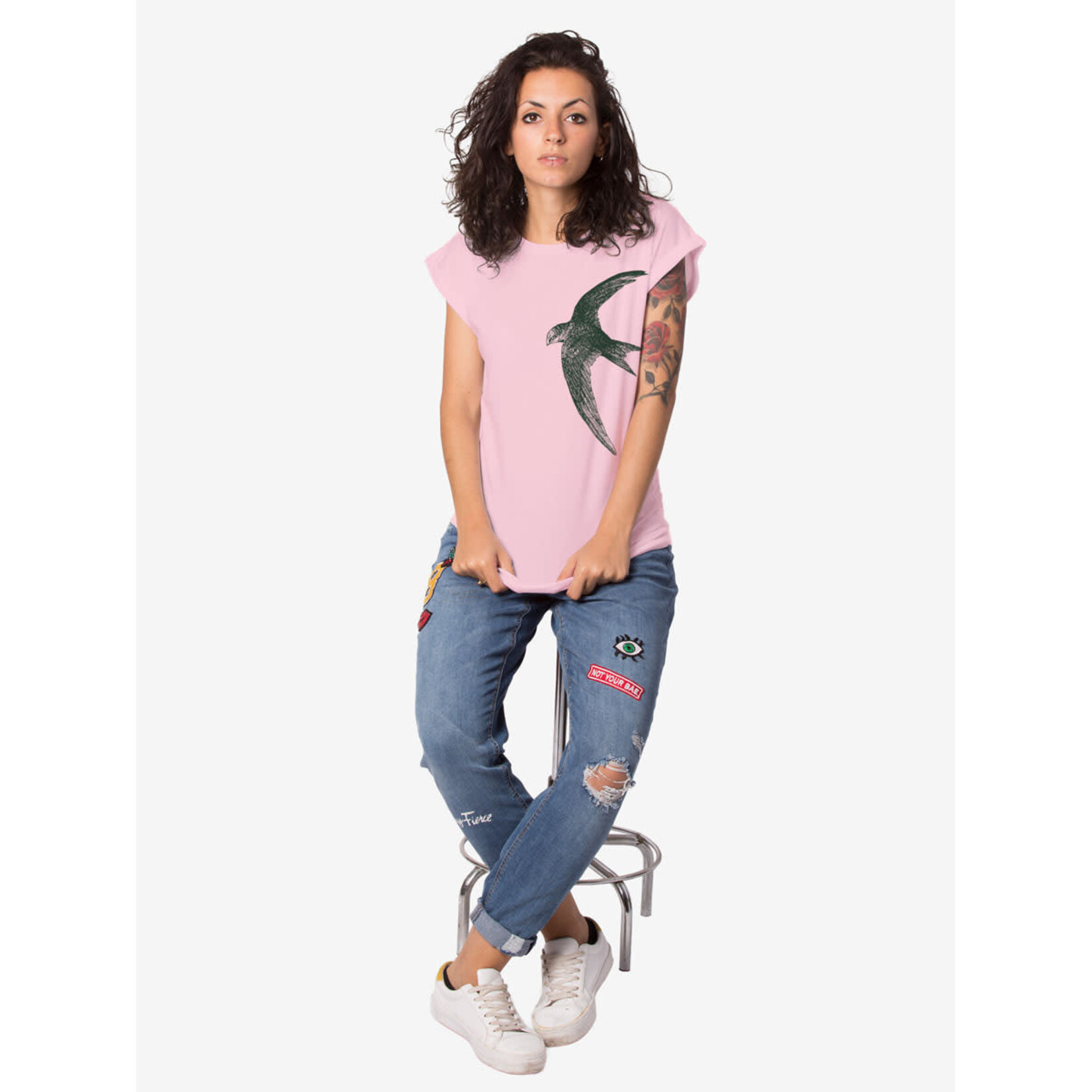 GIERZWALUW T-SHIRT - ROLL-UP