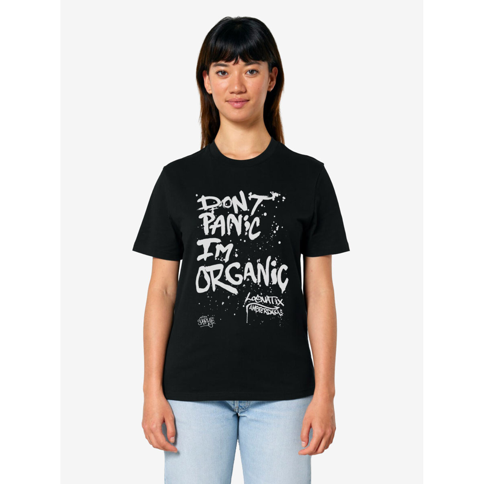 DON'T PANIC I'M ORGANIC T-SHIRT