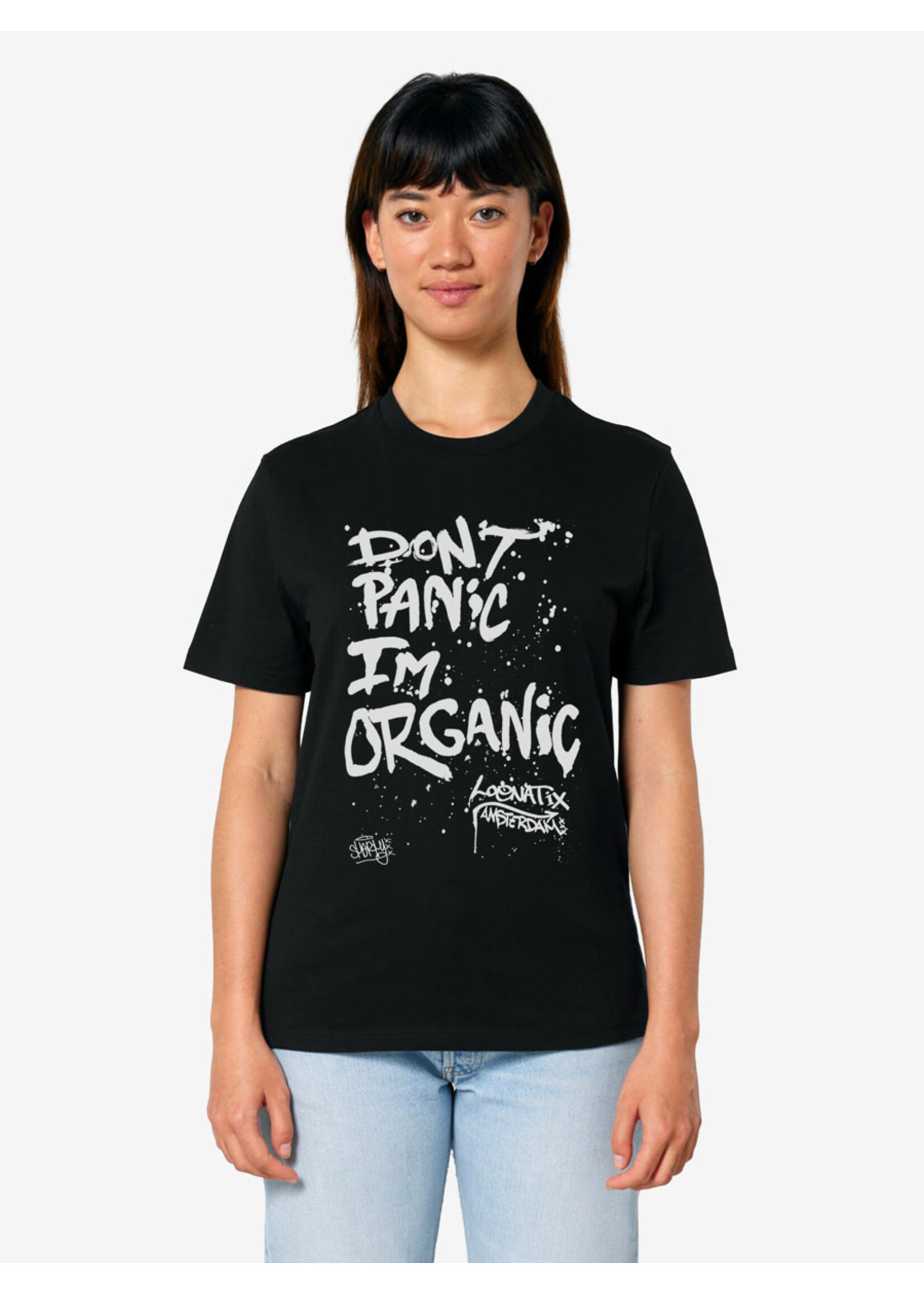 DON'T PANIC I'M ORGANIC T-SHIRT