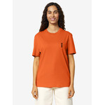 XXX BORSTLOGO  T-SHIRT - ORANJE